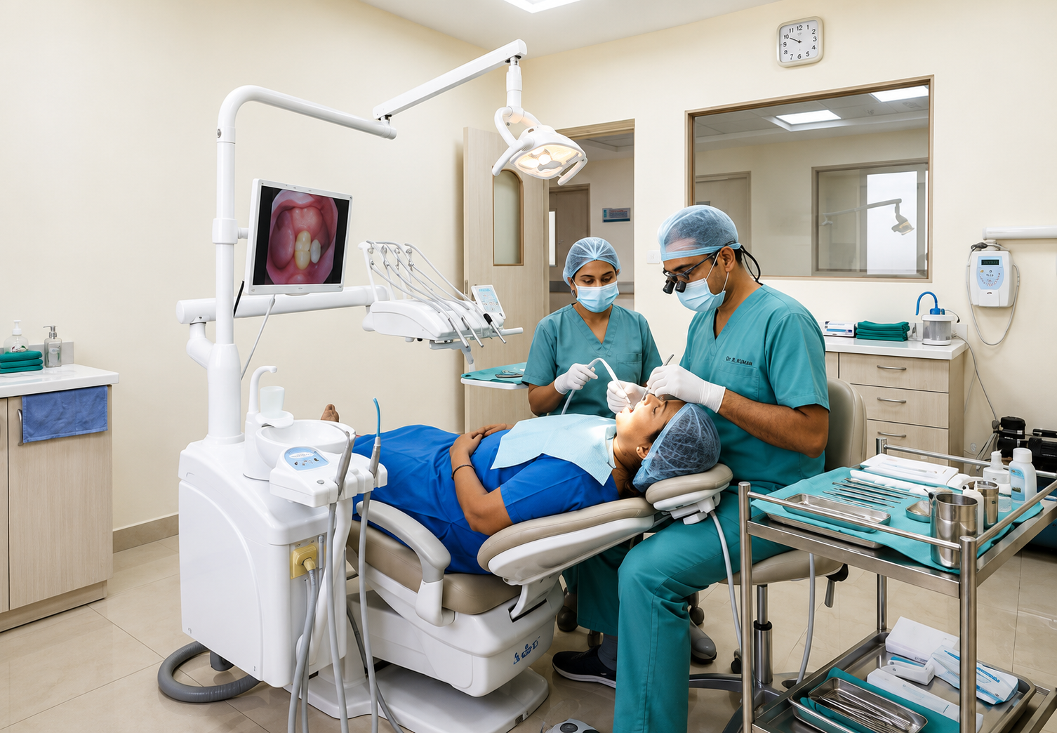 Scaling Gum Treatment